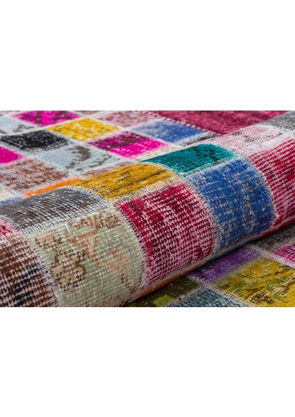 Patchwork Sbt Mozaık Red 170X240CM 4.08M2 Patchwork Halı