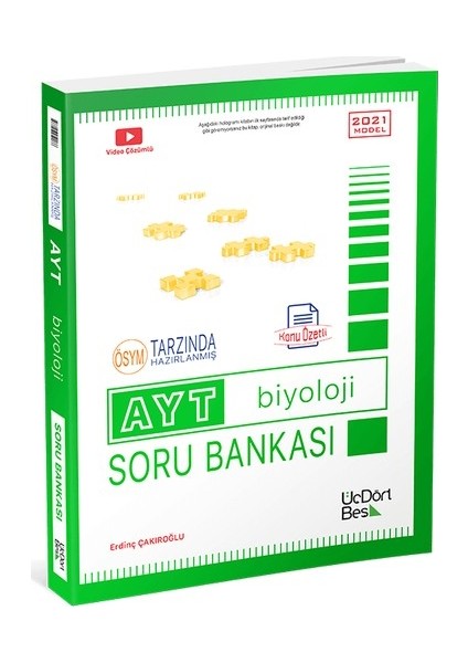 AYT Soru Bankası Seti Fizik - Kimya - Biyoloji