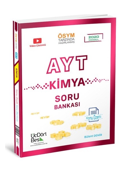 AYT Soru Bankası Seti Fizik - Kimya - Biyoloji