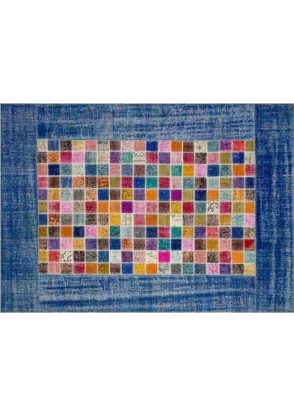 Patchwork Sbt Mozaık Blue 170X240CM 4.08M2 Patchwork Halı