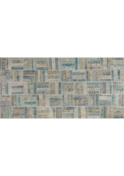 Patchwork Sbt Rod Lıght Blue 180X350CM 6.30M2 Patchwork Halı