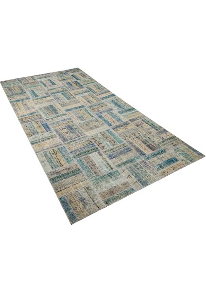 Patchwork Sbt Rod Lıght Blue 180X350CM 6.30M2 Patchwork Halı