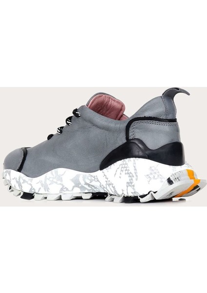 Deri Gri Kadın Spor Ayakkabı fırsatları