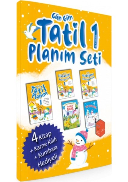 1. Sınıf Gün Gün Tatil Planım Seti