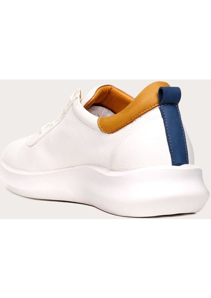 Deri Sarı Erkek Spor Ayakkabı fırsatları