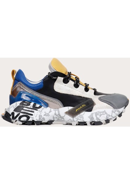 Deri Gri Kadın Spor Ayakkabı