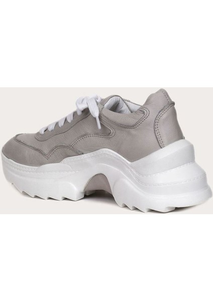 Deri Gri Kadın Spor Ayakkabı fırsatları