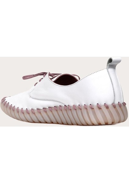 Deri Pembe Kadın Spor Ayakkabı fırsatları