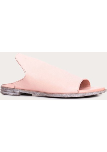 Deri Pudra Kadın Düz Terlik fiyatları