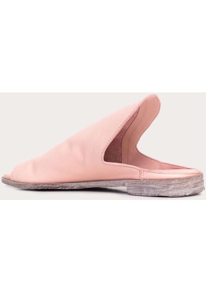 Deri Pudra Kadın Düz Terlik fırsatları