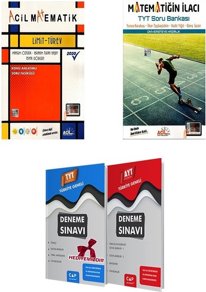 Matematik Limit Türev + TYT Matematiğin İlacı Soru Bankası