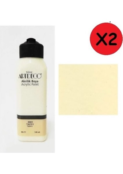 Akrilik Boya 140 ml Taffy 2 Adet