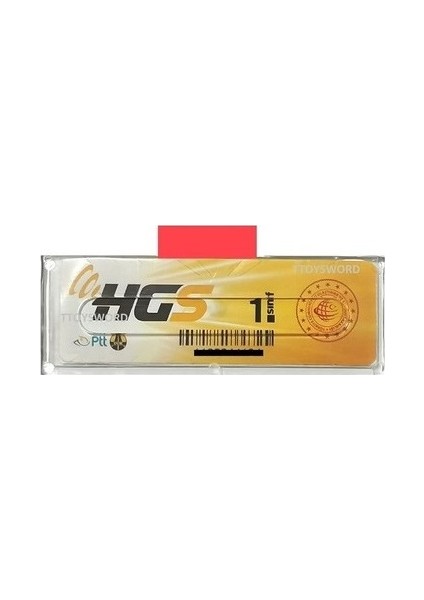 Yeni Hgs Kabı (Yeni Etikete Göre 10,25 Cm) 100 Adet