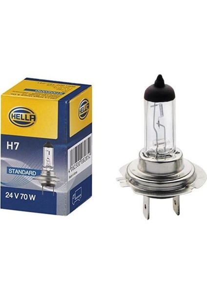 Hella H7 Ampul 24 Volt Far & Sis Ampulü 70 Watt 8GH178555251