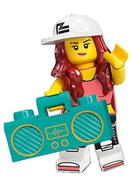 Minifigür Seri 20 - 71027 - 2 Breakdancer (Kapalı Paket 1 Adet Minifigür)