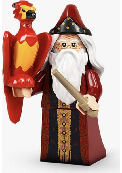 Harry Potter Minifigür Seri 2 - 71028 - 2 Albus Dumbledore (Kapalı Paket 1 Adet Minifigür)