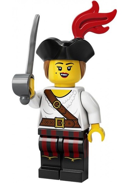 Minifigür Seri 20 - 71027 - 5 Pirate Girl (Kapalı Paket 1 Adet Minifigür)