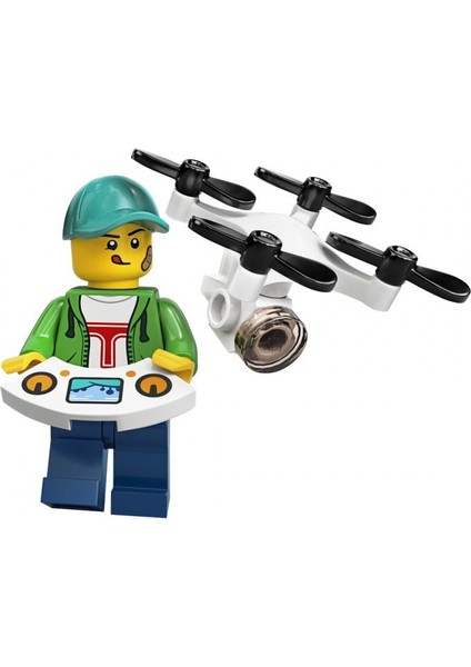 Minifigür Seri 20 - 71027 - 16 Drone Boy (Kapalı Paket 1 Adet Minifigür)