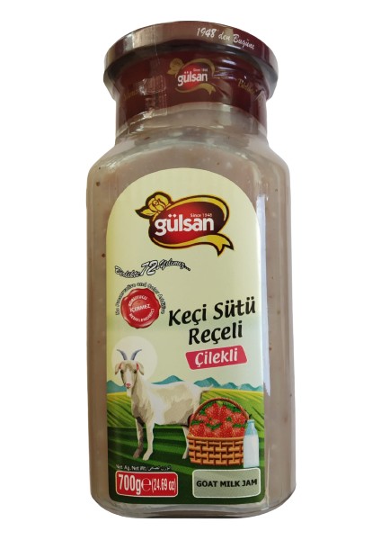 Keçisütü Reçeli Çilekli 700gr