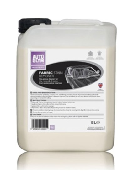 Autoglym Fabric Stain Remover - Anti Bakteriyel Temizleyici,leke Çıkarıcı 5 lt