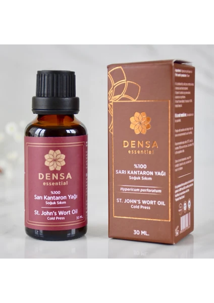 Densa Essential %100 Saf ve Doğal Sarı Kantaron Yağı 30 ml