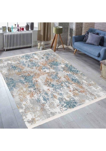 Halıportalı Pvc Kaymaz Taban Salon Mutfak Halısı İ FM 2139