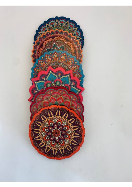 Mandala Desenli Bardak Altlığı fiyatları