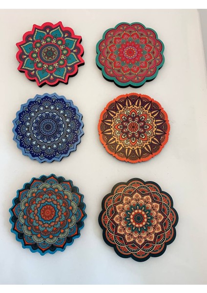Mandala Desenli Bardak Altlığı indirimleri
