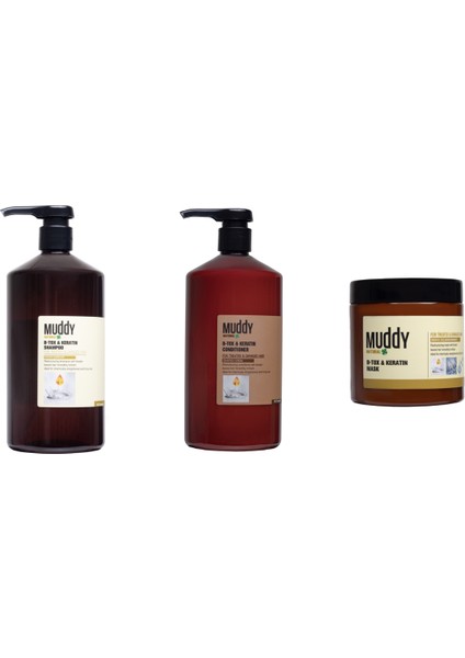 B-Tox&keratin Set 3 Parça B-Tox Şampuan+B-Tox Conditioner Krem+B-Tox Maske