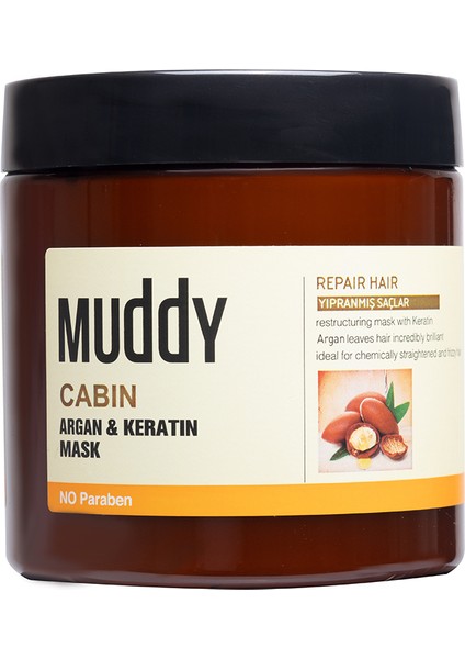Argan & Keratin Saç Bakım Maskesi 500 ml