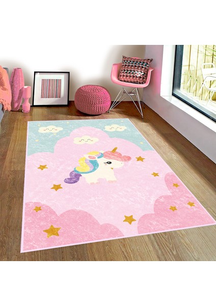 Bebişim Unicorn Bİ179 Çocuk Odası Halısı