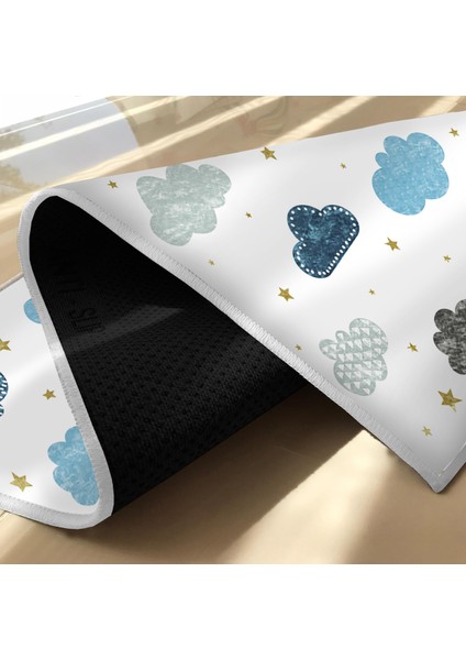 Bebişim Bulut Desenli Bİ138 Çocuk Odası Halısı fiyatları