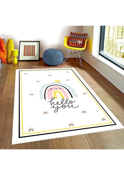 Bebişim Gökkuşağı Bİ149 Çocuk Odası Halısı