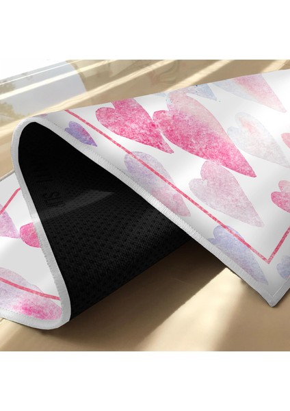 Bebişim Kalp Desenli Bİ147 Çocuk Odası Halısı fiyatları