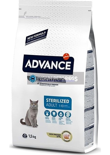 Steril Hindi Kedi Maması 1,5 kg