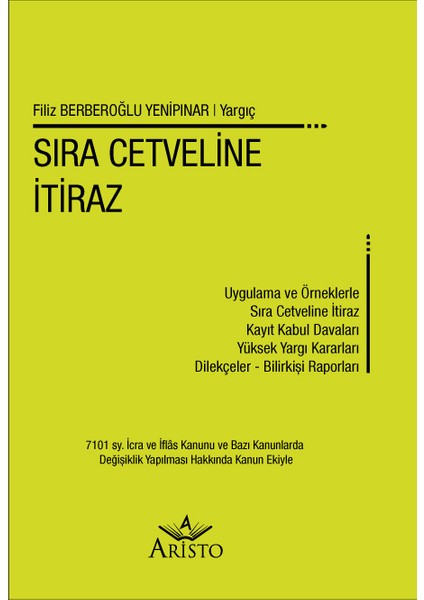 Sıra Cetveline Itiraz - Filiz Berberoğlu Yenipınar