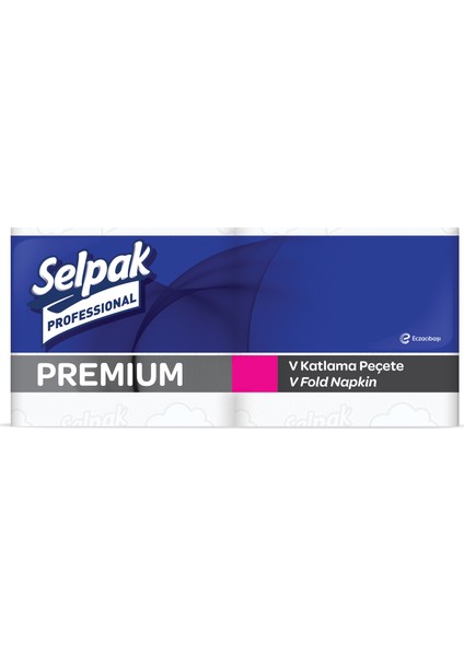 Selpak Professional Premium V Katlı Peçete (Pickasso) 250 x 18'li (7900050)