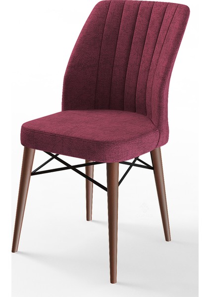 Concept Flex Serisi Gürgen Ayaklı 1.sınıf 4 Adet Sandalye Kahverengi Gürgen Ayaklı