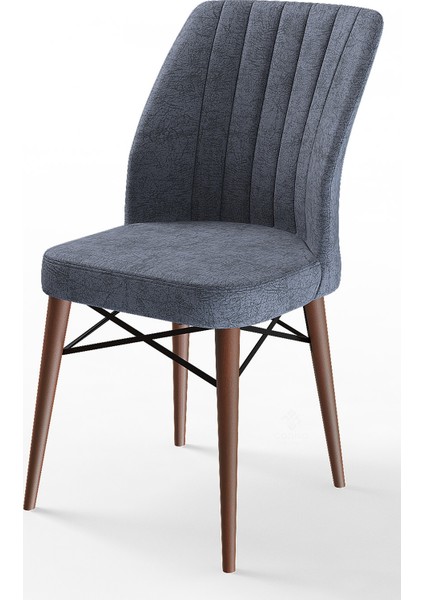 Concept Flex Serisi Gürgen Ayaklı 1.sınıf 4 Adet Sandalye Kahverengi Gürgen Ayaklı