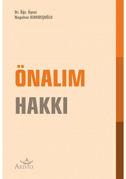 Önalım Hakkı - Nagehan Kırkbeşoğlu