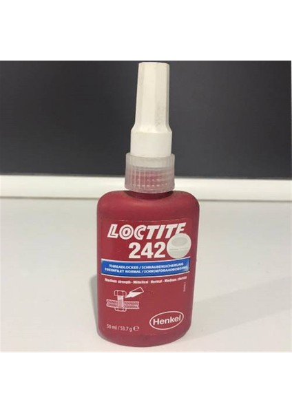 Loctite 242 Cıvata Sabitleyici Orta Düzey Yapıştırıcı 50ML