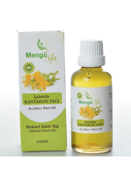 Mengü Şifa Içilebilir Sarı Kantaron Yağı 50 ml