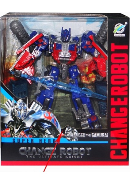 Can Oyuncak  Transformers Robot