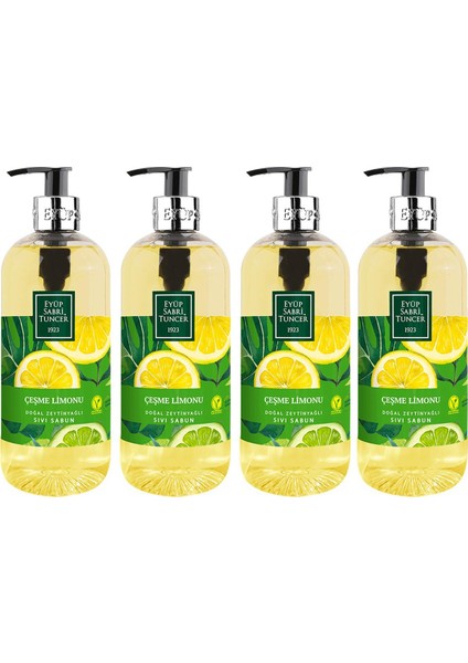 Çeşme Limonu Sıvı Sabun 500 ml - 4 Adet