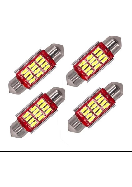 39MM Sofit LED Canbus C5W Tavan Plaka Ampul 1 TAKIM