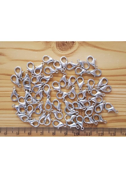 Papağan Klips Gümüş Renk 100 Adet fiyatları