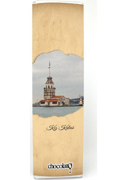 Kız Kulesi 300 gr Sütlü Tablet Çikolata