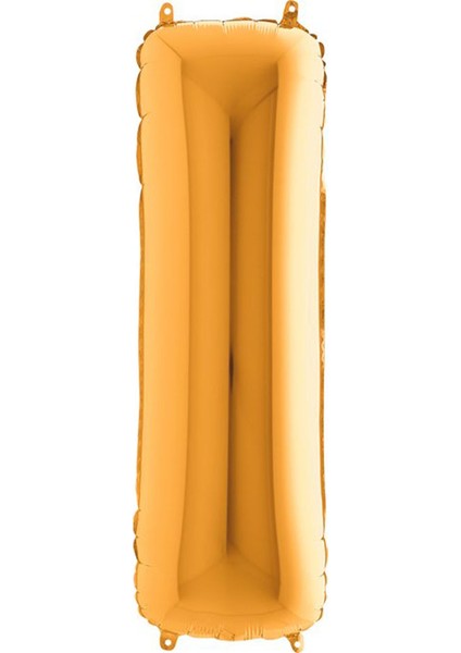 I Harf Grabo Altın Folyo Balon 102 cm