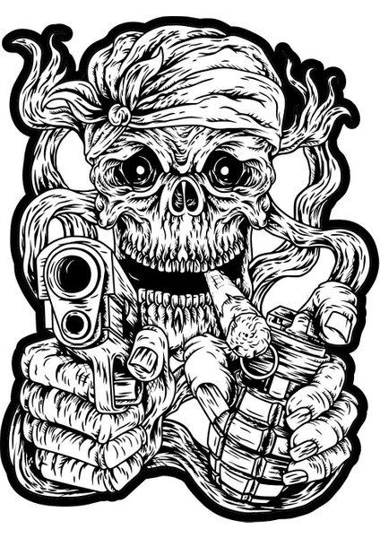 Kurukafa Sticker - 13020