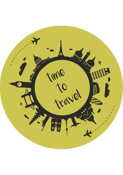 Seyahat-Travel-Uçak STICKER-18098